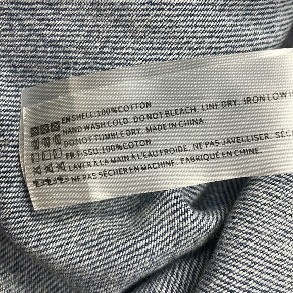 Anthropologie Blue Denim Mini Dress - Picture 9 of 9